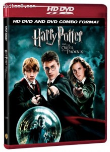 Harry Potter and the Order of the Phoenix (Combo HD DVD and Standard DVD) [HD DVD] Cover