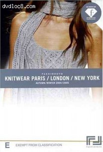 FashionDVD: Knitwear Paris/London/New York, autumn/Winter 2004/2005 Cover