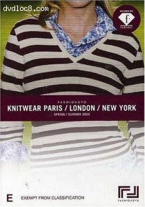 FashionDVD: Knitwear Paris/London/New York, Spring/Summer 2005 Cover