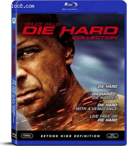 Die Hard Collection (Die Hard/ Die Hard 2 - Die Harder/ Die Hard with a Vengeance/ Live Free or Die Hard) [Blu-ray] Cover