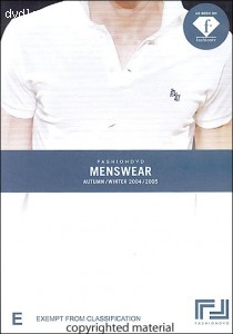 FashionDVD: Menswear Autumn/Winter, 2004/2005 Cover