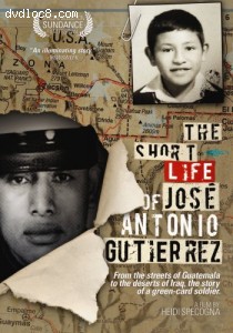 Short Life of Jose Antonio Gutierrez, The Cover