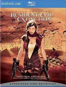 Resident Evil: Extinction [Blu-ray] Cover