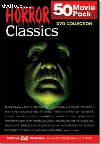 Horror Classics 50 Movie Pack Collection Cover Horror Classics 50 Movie Pack Collection Cover