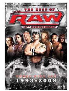 WWE: The Best of RAW 15th Anniversary Cover WWE: The Best of RAW 15th Anniversary Cover