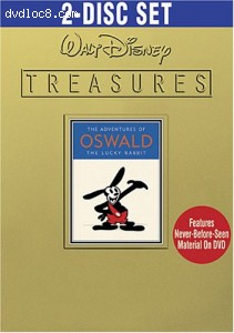 Walt Disney Treasures - The Adventures of Oswald the Lucky Rabbit Cover Walt Disney Treasures - The Adventures of Oswald the Lucky Rabbit Cover