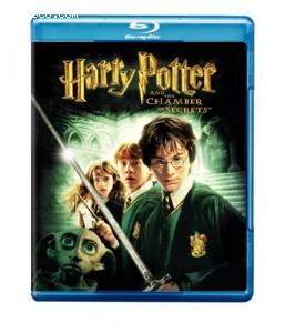 Harry Potter and the Chamber of Secrets [Blu-ray] Cover