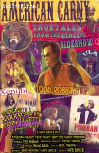 American Carny: True Tales From the Circus Sideshow Cover American Carny: True Tales From the Circus Sideshow Cover