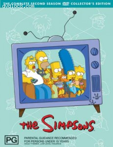 Simpsons, The-Season Two Box Set Cover Simpsons, The-Season Two Box Set Cover