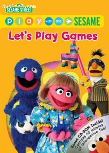 Play with Me Sesame: Let's Play Games Cover
