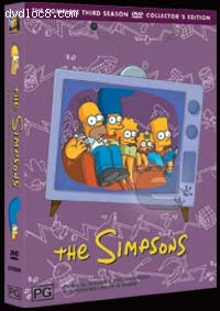 Simpsons, The-Season Three Box Set Cover