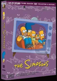 Simpsons, The-Season Three Box Set Cover Simpsons, The-Season Three Box Set Cover