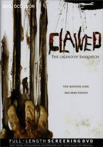 Clawed: The Legend of Sasquatch Cover Clawed: The Legend of Sasquatch Cover