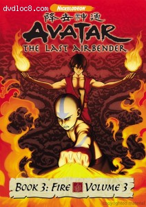 Avatar The Last Airbender - Book 3 Fire, Vol. 3 Cover