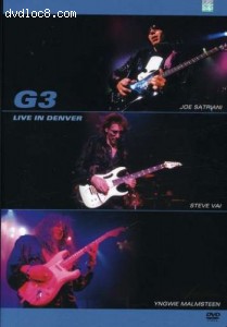 G3 - Live in Denver Cover