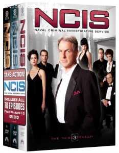 NCIS Naval Criminal Investigative Service - The Complete Seasons 1-3 Cover NCIS Naval Criminal Investigative Service - The Complete Seasons 1-3 Cover
