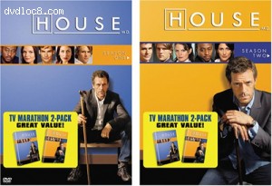 House M.D. - Seasons One & Two Cover House M.D. - Seasons One & Two Cover