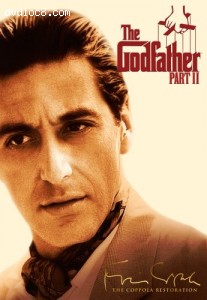 Godfather Part II, The - The Coppola Restoration Cover