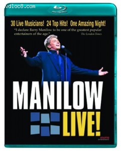 Manilow Live! Cover