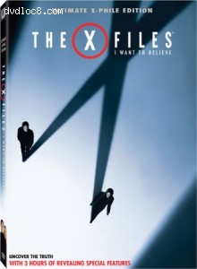 X-Files: I Want to Believe (Three-Disc Special Edition + Digital Copy), The Cover