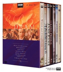 BBC Drama Collection (The  Barchester Chronicles / Daniel Deronda / Jane Eyre / The Lost Prince / Middlemarch / A Room with a View / Wives and Daughters) Cover