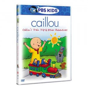Caillou - Caillou's Train Trip & Other Adventures Cover Caillou - Caillou's Train Trip & Other Adventures Cover