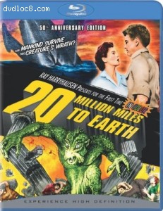20 Million Miles To Earth (50th Anniversary Edition) [Blu-ray] Cover