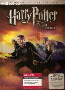 Harry Potter and the Order of the Phoenix 2-disc Deluxe Lenticular Cover Edition Cover