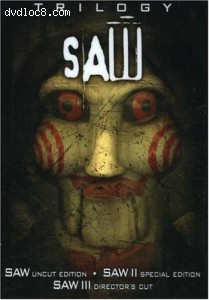 Saw Trilogy (Saw/ Saw II/ Saw III), The Cover Saw Trilogy (Saw/ Saw II/ Saw III), The Cover