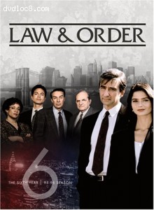 Law and Order: The Sixth Year Cover