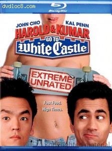 Harold &amp; Kumar Go to White Castle (Extreme Unrated) [Blu-ray] Cover