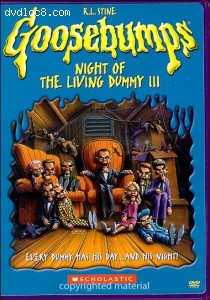 Goosebumps: Night Of The Living Dummy III Cover