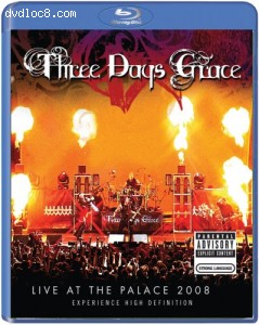 Three Days Grace: Live At The Palace 2008 Cover