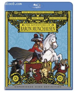 Adventures of Baron Munchausen, The [Blu-ray] Cover