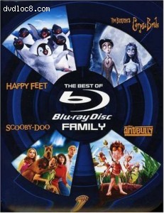 Best of Blu-ray, The: Family (Happy Feet / Tim Burton's Corpse Bride / Scooby-Doo / The Ant Bully) Cover