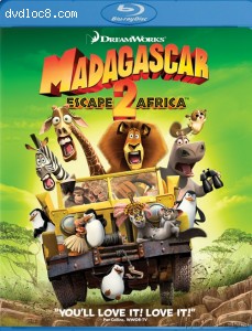 Madagascar: Escape 2 Afrrica Cover