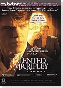 Talented Mr. Ripley, The Cover Talented Mr. Ripley, The Cover