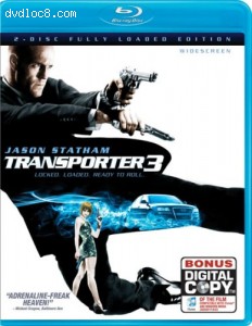 Transporter 3 (2-Disc Fully Loaded Edition) (Widescreen) [Blu-ray] Cover