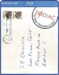 Zodiac (2-Disc Director's Cut) Cover