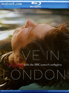 k.d. Lang: Live In London With The BBC Concert Orchestra Cover