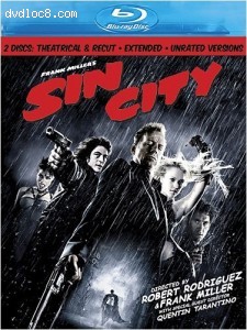 Sin City (2 Disc Theatrical &amp; Uncut) (Extended - Unrated Version) Cover