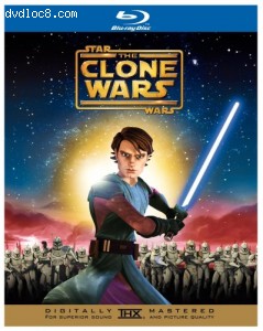 Star Wars: The Clone Wars (+ Digital Copy) [Blu-ray] Cover