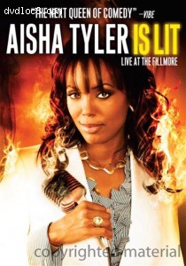 Aisha Tyler Is Lit: Live At The Fillmore Cover Aisha Tyler Is Lit: Live At The Fillmore Cover