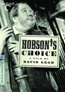 Hobson's Choice - Criterion Collection Cover Hobson's Choice - Criterion Collection Cover