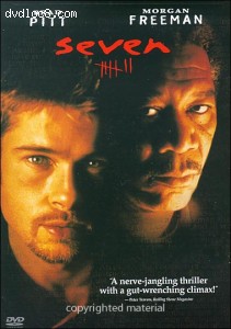 Seven: Single Disc Edition (Canada) Cover Seven: Single Disc Edition (Canada) Cover