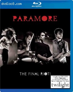 Paramore: The Final Riot! Cover