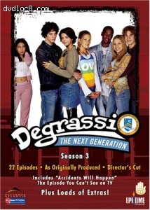 Degrassi The Next Generation - Season 3 Cover