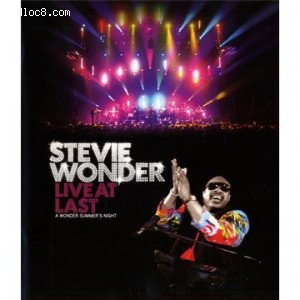 Stevie Wonder: Live At Last [Blu-ray] Cover