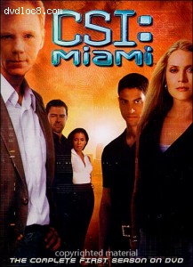 CSI: Miami - The Complete First Season Cover CSI: Miami - The Complete First Season Cover