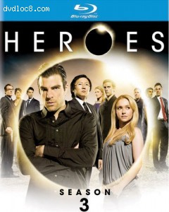 Heroes: Season 3 [Blu-ray] Cover